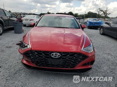 Piąte zdjęcie samochodu w środku: 2021 HYUNDAI SONATA SEL VIN:5NPEL4JA2MH085203 - miniatura