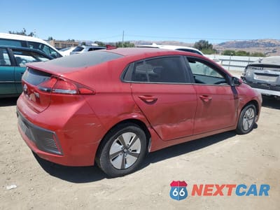 Trzecie zdjęcie samochodu z tyłu: 2020 HYUNDAI IONIQ BLUE VIN:KMHC65LC1LU226183 - miniatura