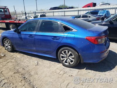 Drugie zdjęcie samochodu z przodu: 2023 HONDA CIVIC LX VIN:2HGFE2F25PH531184 - miniatura