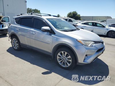 Czwarte zdjęcie samochodu z boku: 2017 TOYOTA RAV4 HV LIMITED VIN:JTMDJREV9HD111948 - miniatura