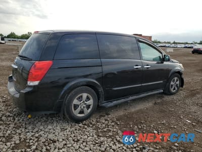 Trzecie zdjęcie samochodu z tyłu: 2008 NISSAN QUEST S VIN:5N1BV28U48N102330 - miniatura