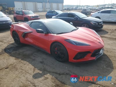 Czwarte zdjęcie samochodu z boku: 2023 CHEVROLET CORVETTE STINGRAY 2LT VIN:1G1YB3D40P5100942 - miniatura