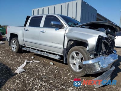 Czwarte zdjęcie samochodu z boku: 2018 CHEVROLET SILVERADO K1500 LTZ VIN:3GCUKSEC0JG210993 - miniatura
