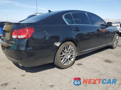 Trzecie zdjęcie samochodu z tyłu: 2008 LEXUS GS 350 VIN:JTHBE96S580042908 - miniatura