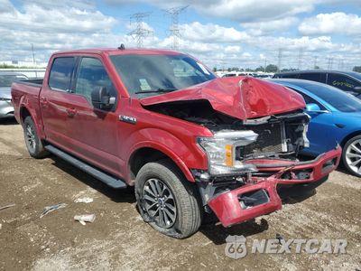 Czwarte zdjęcie samochodu z boku: 2020 FORD F150 SUPERCREW VIN:1FTEW1E44LFC21432 - miniatura