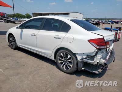 Drugie zdjęcie samochodu z przodu: 2014 HONDA CIVIC EX VIN:19XFB2F8XEE009235 - miniatura