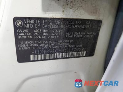 Zdjęcie 14 z 14 samochodu: 2012 BMW X6 XDRIVE35I VIN:5UXFG2C53CL779291 - miniatura