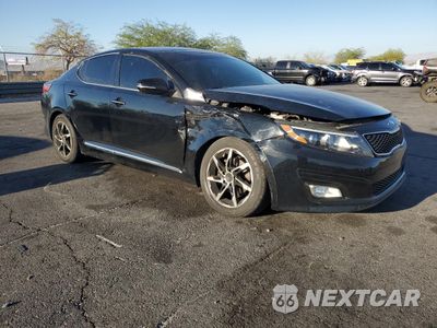 Czwarte zdjęcie samochodu z boku: 2014 KIA OPTIMA EX VIN:5XXGN4A75EG348403 - miniatura
