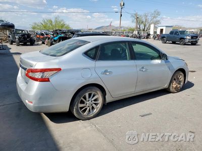 Trzecie zdjęcie samochodu z tyłu: 2014 NISSAN SENTRA S VIN:3N1AB7AP3EY237939 - miniatura