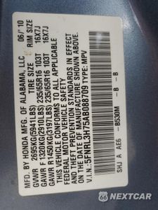 Zdjęcie 13 z 15 samochodu: 2010 HONDA ODYSSEY EXL VIN:5FNRL3H75AB088709 - miniatura