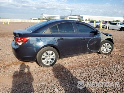 Trzecie zdjęcie samochodu z tyłu: 2014 CHEVROLET CRUZE LS VIN:1G1PB5SH5E7184223 - miniatura