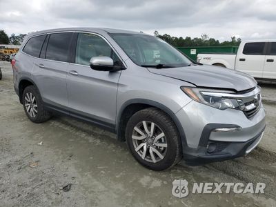 Czwarte zdjęcie samochodu z boku: 2021 HONDA PILOT EXL VIN:5FNYF5H54MB009340 - miniatura