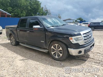 Czwarte zdjęcie samochodu z boku: 2014 FORD F150 SUPERCREW VIN:1FTFW1ET0EKE20256 - miniatura