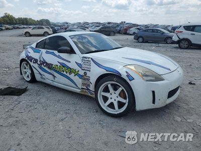 Czwarte zdjęcie samochodu z boku: 2003 NISSAN 350Z COUPE VIN:JN1AZ34DX3T100721 - miniatura
