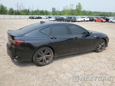 Trzecie zdjęcie samochodu z tyłu: 2021 ACURA TLX TECH A VIN:19UUB5F56MA000100 - miniatura