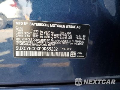 Zdjęcie 14 z 17 samochodu: 2023 BMW X6 XDRIVE40I VIN:5UXCY6C0XP9R65232 - miniatura