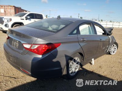Trzecie zdjęcie samochodu z tyłu: 2013 HYUNDAI SONATA GLS VIN:5NPEB4AC1DH505019 - miniatura