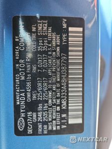 Zdjęcie 13 z 15 samochodu: 2017 HYUNDAI TUCSON LIMITED VIN:KM8J33A48HU387797 - miniatura