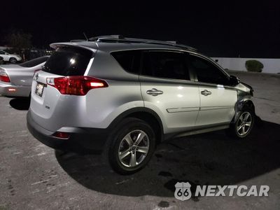 Trzecie zdjęcie samochodu z tyłu: 2015 TOYOTA RAV4 XLE VIN:2T3WFREV8FW143672 - miniatura
