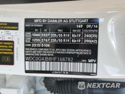 Zdjęcie 13 z 13 samochodu: 2017 MERCEDES-BENZ GLC 300 VIN:WDC0G4JB8HF168782 - miniatura