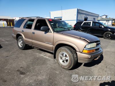 Czwarte zdjęcie samochodu z boku: 2003 CHEVROLET BLAZER VIN:1GNDT13X83K146203 - miniatura