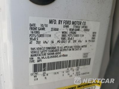 Zdjęcie 12 z 12 samochodu: 2011 LINCOLN NAVIGATOR VIN:5LMJJ2J55BEJ01668 - miniatura