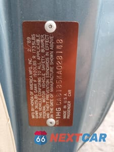 Zdjęcie 12 z 12 samochodu: 1989 HONDA ACCORD LXI VIN:1HGCA6185KA028148 - miniatura