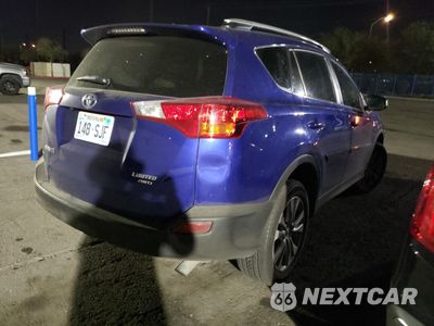 Trzecie zdjęcie samochodu z tyłu: 2015 TOYOTA RAV4 LIMITED VIN:2T3DFREVXFW253677 - miniatura