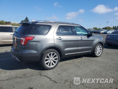 Trzecie zdjęcie samochodu z tyłu: 2017 FORD EXPLORER LIMITED VIN:1FM5K7F84HGC27244 - miniatura
