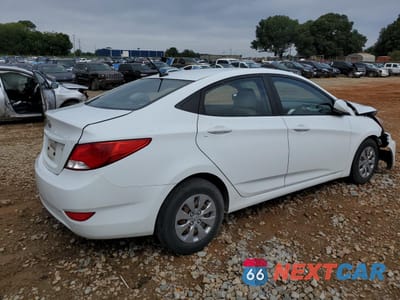 Trzecie zdjęcie samochodu z tyłu: 2017 HYUNDAI ACCENT SE VIN:KMHCT4AE1HU173273 - miniatura