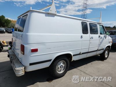 Trzecie zdjęcie samochodu z tyłu: 1993 CHEVROLET G20 VIN:1GCEG25H3PF340021 - miniatura
