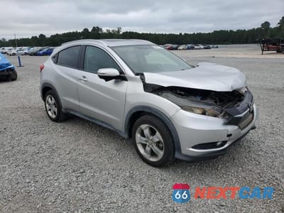 Czwarte zdjęcie samochodu z boku: 2016 HONDA HR-V EXL VIN:3CZRU6H72GM734690 - miniatura