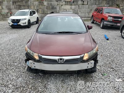 Piąte zdjęcie samochodu w środku: 2012 HONDA CIVIC LX VIN:19XFB2E55CE035360 - miniatura