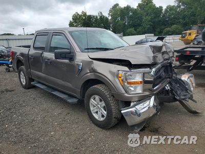 Czwarte zdjęcie samochodu z boku: 2021 FORD F150 SUPERCREW VIN:1FTFW1E89MFA67034 - miniatura