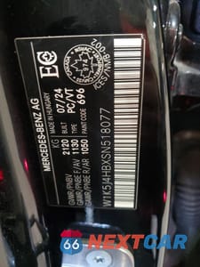 Zdjęcie 13 z 13 samochodu: 2025 MERCEDES-BENZ CLA 250 4MATIC VIN:W1K5J4HBXSN518077 - miniatura