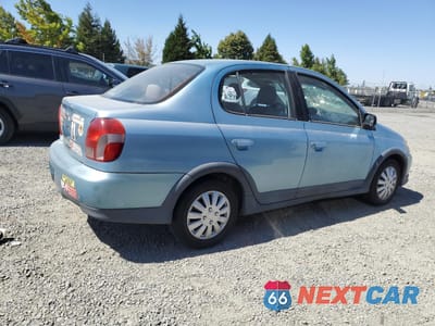 Trzecie zdjęcie samochodu z tyłu: 2001 TOYOTA ECHO VIN:JTDBT123710113510 - miniatura