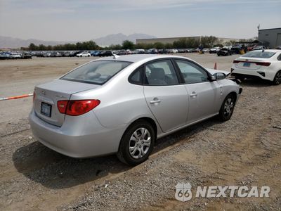 Trzecie zdjęcie samochodu z tyłu: 2010 HYUNDAI ELANTRA BLUE VIN:KMHDU4AD2AU895978 - miniatura