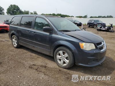 Czwarte zdjęcie samochodu z boku: 2013 DODGE GRAND CARAVAN SE VIN:2C4RDGBG4DR656017 - miniatura