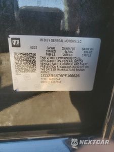 Zdjęcie 12 z 12 samochodu: 2023 CHEVROLET MALIBU LS VIN:1G1ZB5ST6PF166626 - miniatura