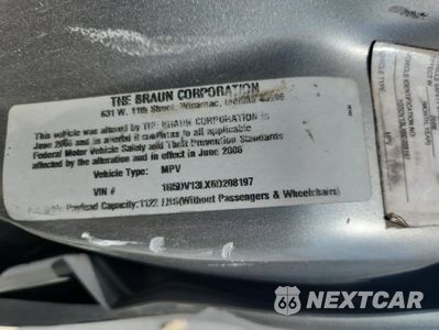 Zdjęcie 13 z 13 samochodu: 2006 PONTIAC MONTANA SV6 INCOMPLETE VIN:1G5DV13LX6D208197 - miniatura