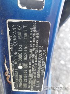 Zdjęcie 12 z 12 samochodu: 2006 HYUNDAI ELANTRA GLS VIN:KMHDN46D56U307813 - miniatura