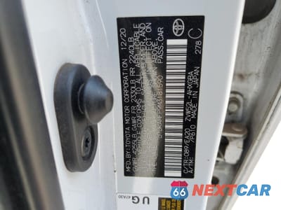 Zdjęcie 13 z 14 samochodu: 2021 TOYOTA PRIUS PRIME LE VIN:JTDKAMFP9M3181590 - miniatura