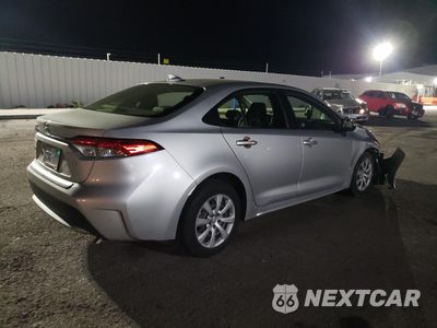 Trzecie zdjęcie samochodu z tyłu: 2021 TOYOTA COROLLA LE VIN:JTDEPMAE3MJ166208 - miniatura