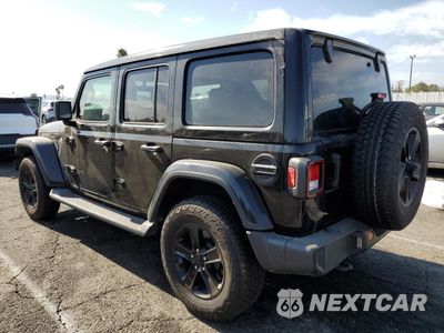 Drugie zdjęcie samochodu z przodu: 2022 JEEP WRANGLER UNLIMITED SAHARA VIN:1C4HJXEG6NW256632 - miniatura