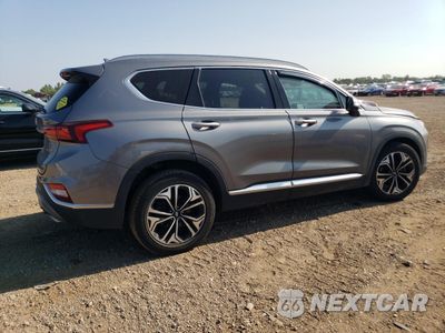 Trzecie zdjęcie samochodu z tyłu: 2019 HYUNDAI SANTA FE LIMITED VIN:5NMS5CAA7KH055468 - miniatura