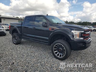 Czwarte zdjęcie samochodu z boku: 2019 FORD F150 SUPERCREW VIN:1FTEW1E51KFC49597 - miniatura
