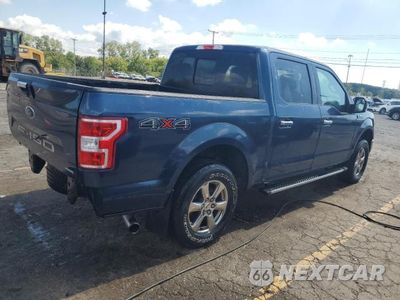 Trzecie zdjęcie samochodu z tyłu: 2018 FORD F150 SUPERCREW VIN:1FTEW1EP4JFB56055 - miniatura