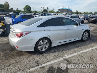 Trzecie zdjęcie samochodu z tyłu: 2014 HYUNDAI SONATA HYBRID VIN:KMHEC4A47EA103239 - miniatura