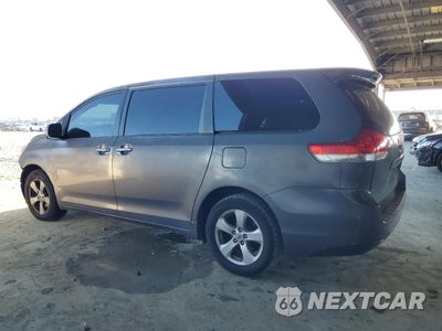 Drugie zdjęcie samochodu z przodu: 2012 TOYOTA SIENNA BASE VIN:5TDKA3DC5CS009547 - miniatura