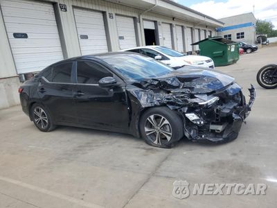 Czwarte zdjęcie samochodu z boku: 2021 NISSAN SENTRA SV VIN:3N1AB8CV0MY304156 - miniatura